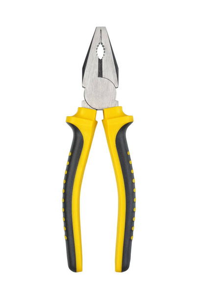 Lineman's or combination pliers isolated - Photo, Image
