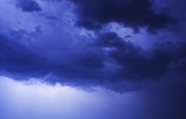 Stormy Blue Sky - Valokuva, kuva