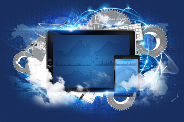 Cloud-Server-Technologie - Foto, Bild