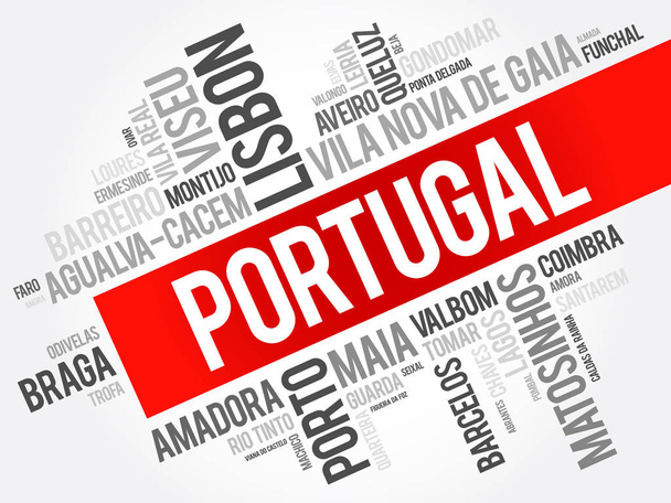 Lista di città e città in Portogallo
 - Vettoriali, immagini