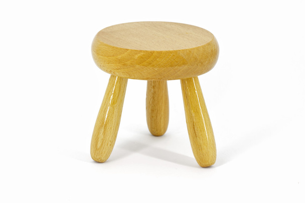 dřevěná stolička - Fotografie, Obrázek