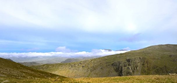 Grey Friar summit from Goats Hause - Photo, Image