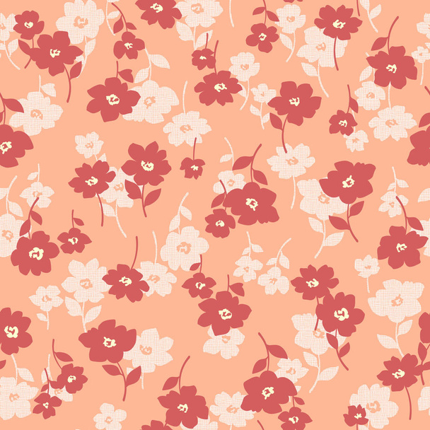 Illustration pattern of the flower - Vettoriali, immagini