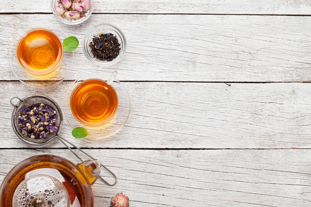 Herbal and fruit teas - Valokuva, kuva