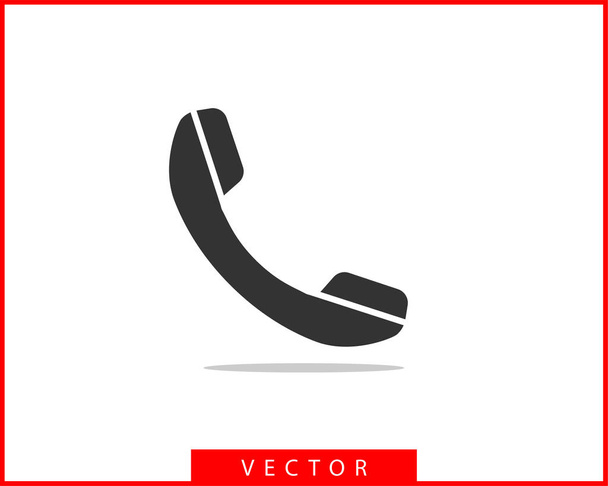 Векторная иллюстрация значка телефона. Приложение Call Center. Иконки телефонов
 - Вектор,изображение