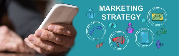 Concept of marketing strategy - Foto, Imagem