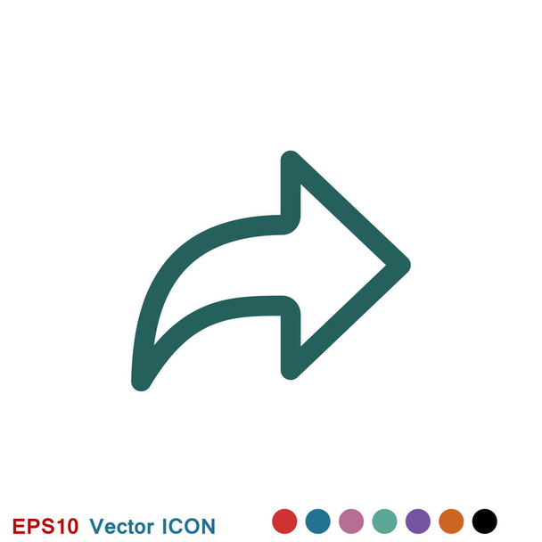 Icono de flechas. Flecha para el sitio web y la aplicación
 - Vector, Imagen