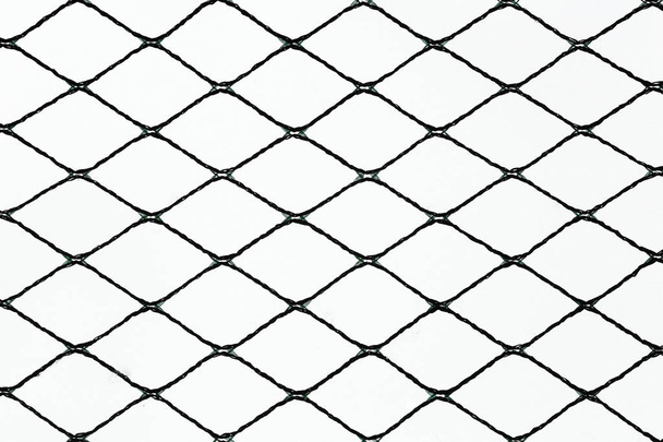 Δίχτυ ύφανση μοτίβο σε λευκό φόντο - Φωτογραφία, εικόνα