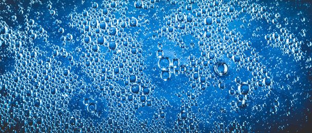 Jiskřící vodní bubliny s texturovou pozadím - Fotografie, Obrázek