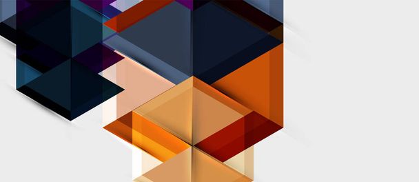 Světle barevný šestiúhelník geometrického složení pozadí, šablona obchodní prezentace - Vektor, obrázek