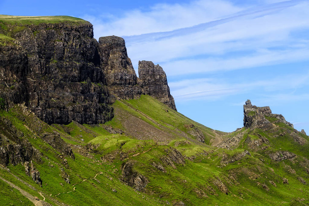 The Quiraing in northern Skye, Scotland - Zdjęcie, obraz