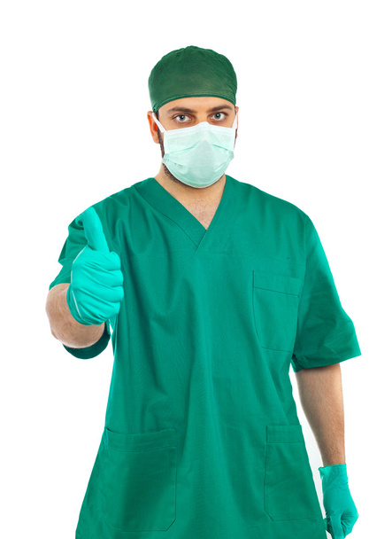 Handsome young surgeon - Photo, Image
