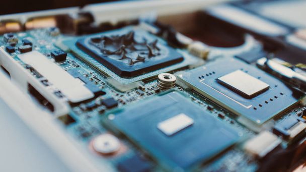 new technology computer industry motherboard - 写真・画像