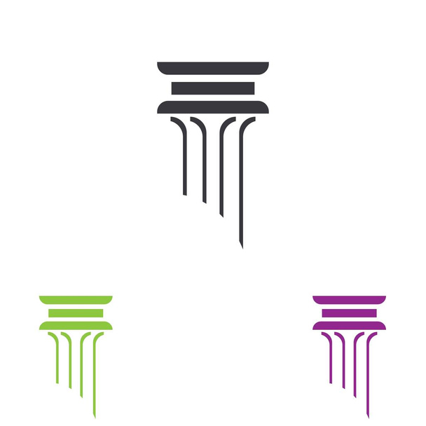 kolom Logo vector sjabloon - Vector, afbeelding