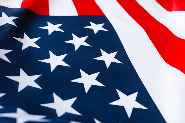 American flag for Memorial Day or 4th of July. - Foto, Imagem