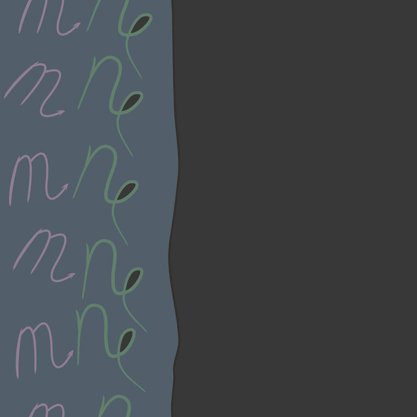vector abstracto ilustración de m y n letras con flechas, espacio de copia
 - Vector, Imagen