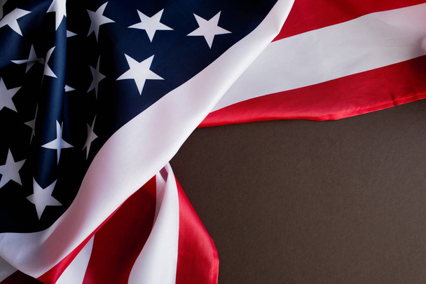 Independence day, American flag, close-up. - Фото, зображення