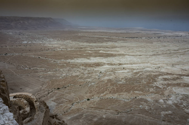 Judea desert and coast of the Dead Sea. Israel - Photo, Image