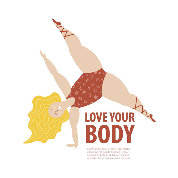 Body Positive Women - Vektor, Bild