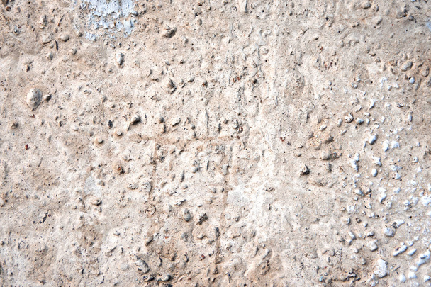 White gravel pebble stone texture for a building wall - Foto, imagen