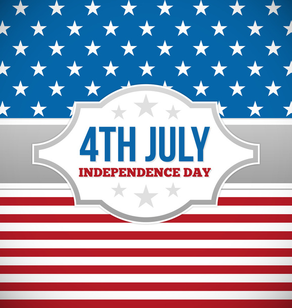 Independence day design - Vector, afbeelding
