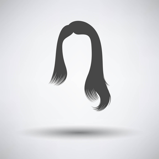 Жінка сукню волосся
 - Вектор, зображення