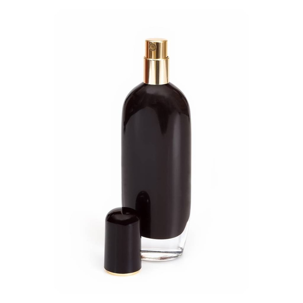 Diseño de frascos de perfume sobre un fondo blanco - Foto, imagen