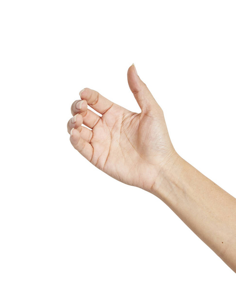 Üres női kézfogás - Fotó, kép