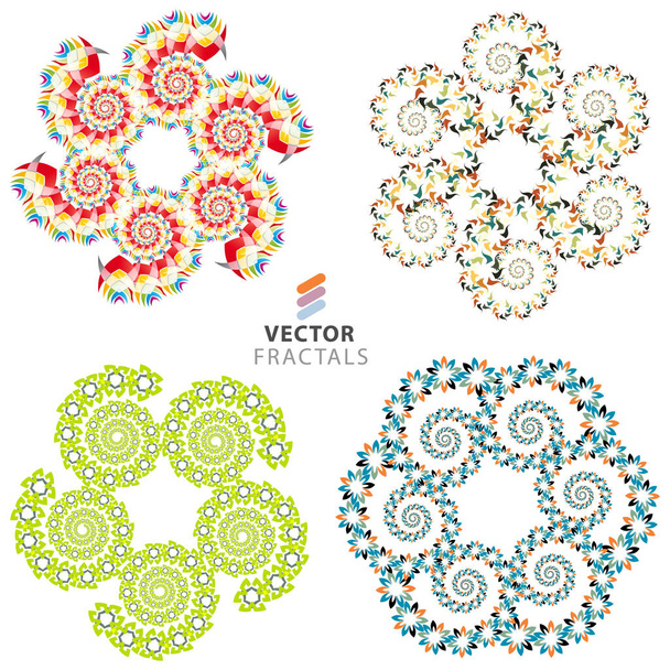 Vector fractal set - Vektor, kép