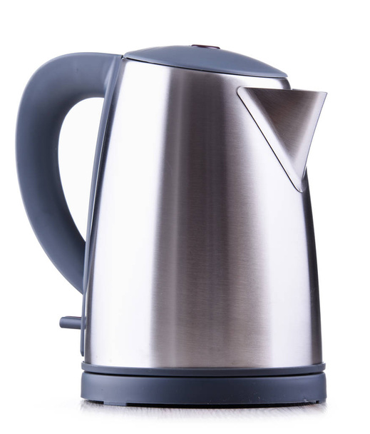 Stainless steel electric cordless kettle of one litre capacity - Photo, Image