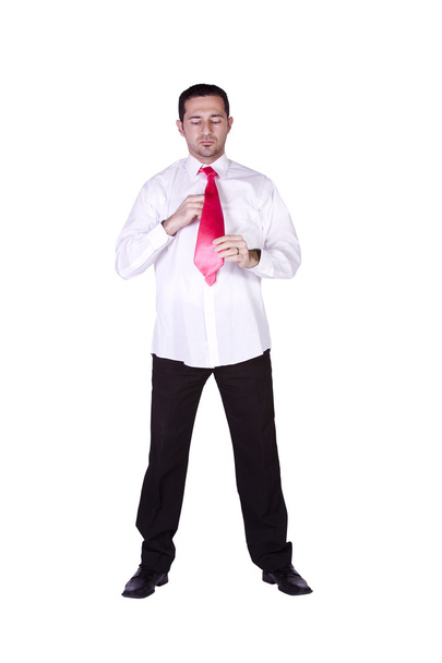 Businessman Dressing Up - Фото, изображение