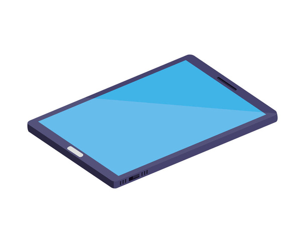 smartphone device technology isolated icon - Vector, Image