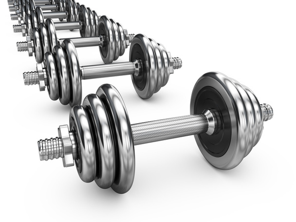 Dumbell weights - Photo, Image