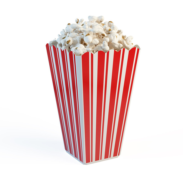 Schachtel Popcorn - Foto, Bild