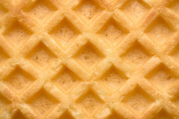 Closeup Dutch Waffle Background - 写真・画像