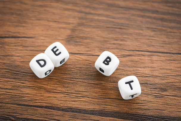 get out of debt concept / Increased liabilities from exemption d - Photo, Image