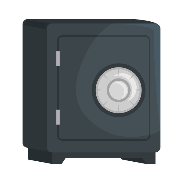 Safe Box megtakarítási biztonság ikon - Vektor, kép