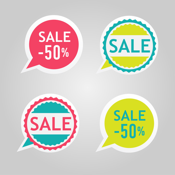 Stickers for sale - Vector, Imagen
