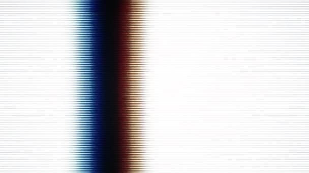 Analog Abstract Tempo Driven Scanning Bars Loop with Pixel Screen - Footage, Video