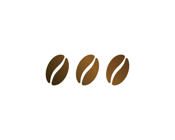 vector granos de café plantilla vector icono ilustración
  - Vector, Imagen