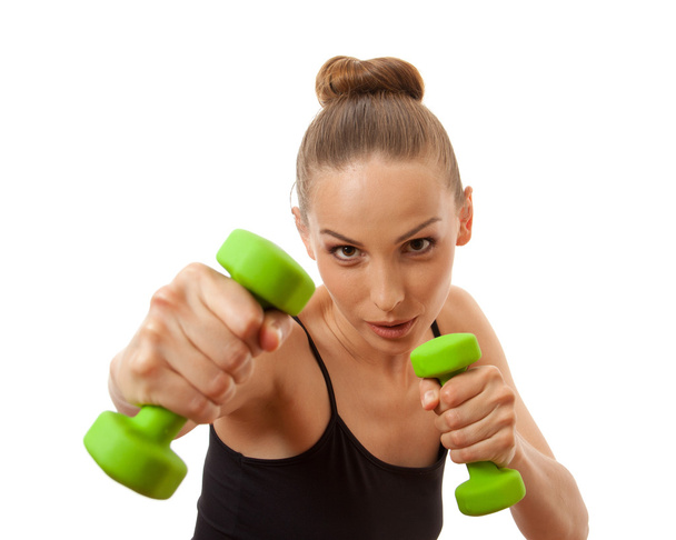 Woman doing fitness exercise - Фото, зображення