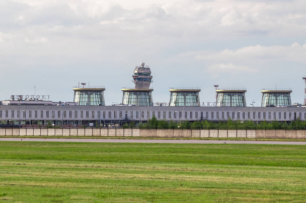 Pulkovo Airport infrastructure, St. Petersburg, Russia - August 15, 2018 - Fotó, kép