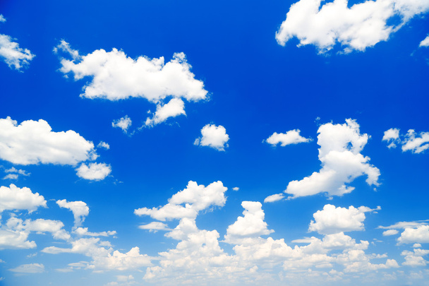 Blue sky background with clouds - Foto, Imagem