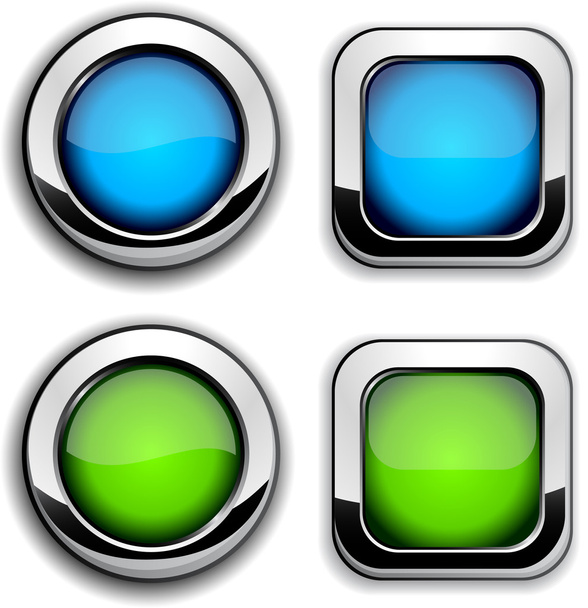 Site buttons. - Vector, Image