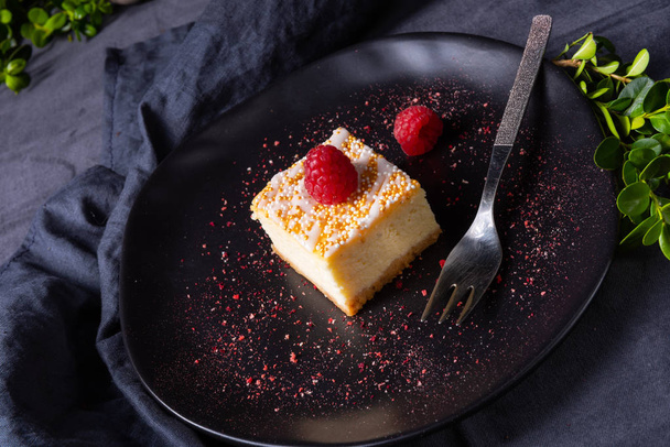 delicious festive cheesecake from the tin - Foto, immagini