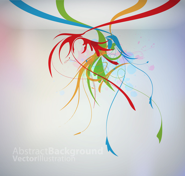 Fondo abstracto coloreado
 - Vector, imagen