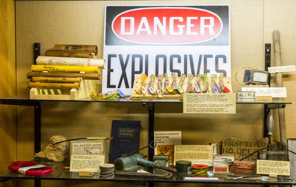 old mining equipment explosives - Photo, Image