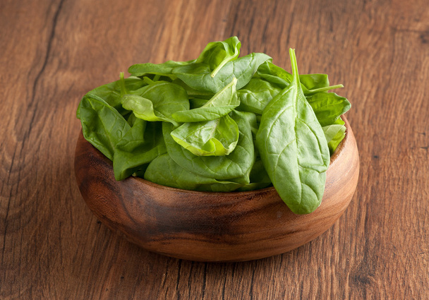 Salad with Spinach - Foto, Imagen