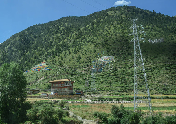 Mountain scenery of Garze Tibetan, China - Photo, Image