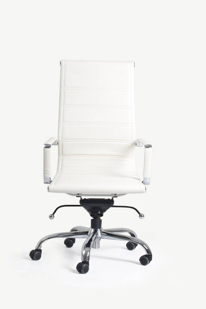 White Leather Office Executive chair - Fotografie, Obrázek